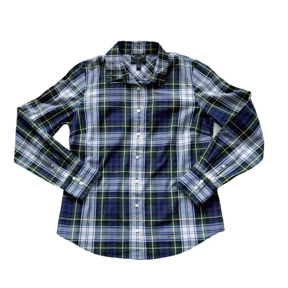 J. Crew Tops - J Crew The Perfect Shirt Plaid Button Down Top 10